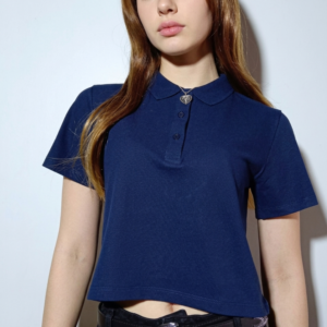 Crop Camisero Brigitte - acero