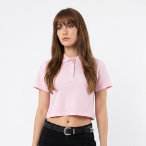 Crop Camisero Brigitte - rosado