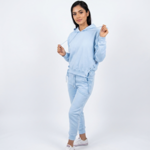 Polera O - Jogger - celeste