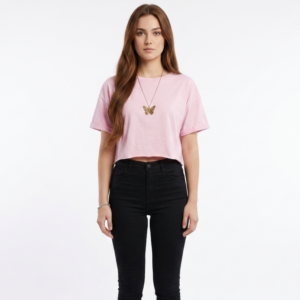 Crop Boxy Cristina - rosado