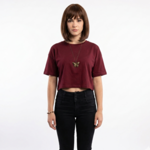Crop Boxy Cristina - vino