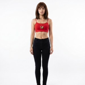 Top Brigitte - rojo