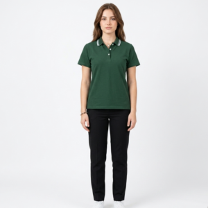 Polo Camisero Digna - verde botella