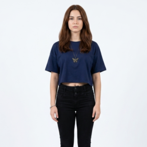 Crop Boxy Cristina - acero