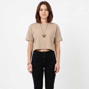 Crop Boxy Cristina - beige