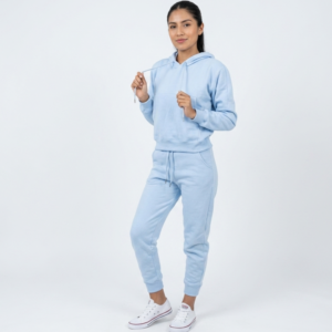 Polera Bolsillo - Jogger - celeste